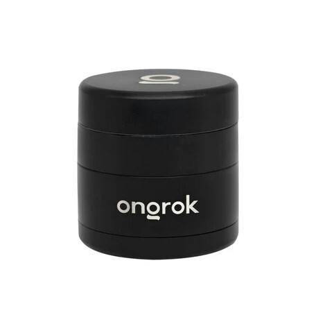 ONGROK Mini Metal 5pc Flower Petal Grinder Black