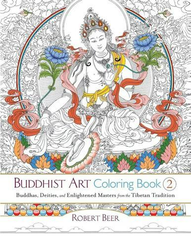 Buddhist Art Colouring Book