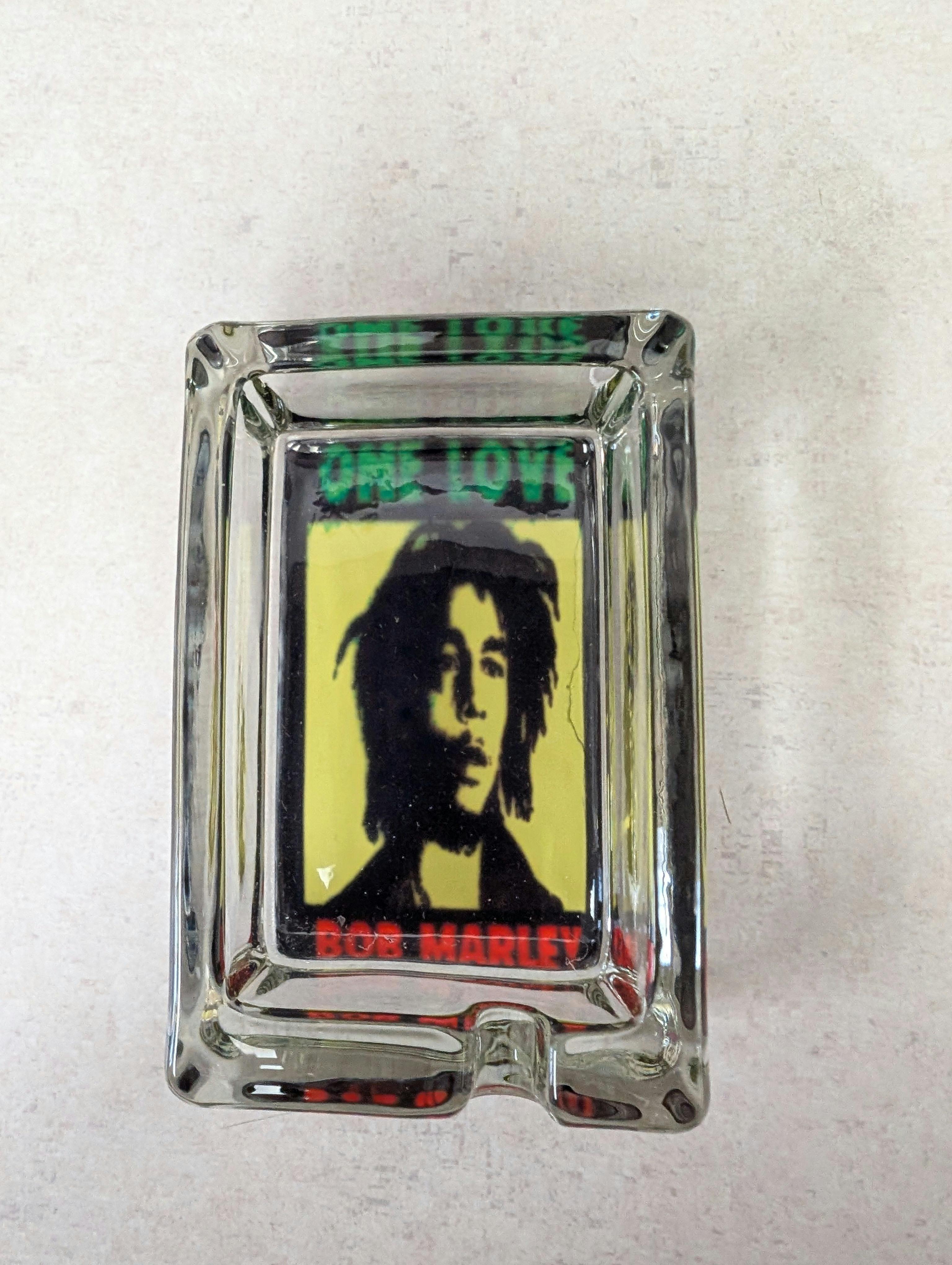 Glass Rectangle Ashtray
