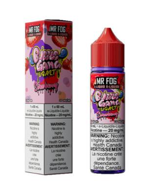 Manitoba *EXCISED* Nicotine Liquid Mr Fog Bubble Gang Series Salt 60ml Strawberry