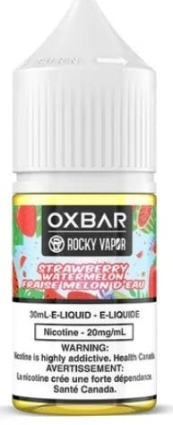Rocky Vapor Oxbar E-liquids 20mg 30ml Strawberry Watermelon