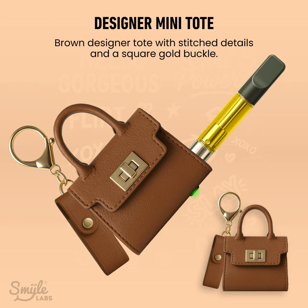Smyle Labs Purse Pursejamin Designer Mini Tote510 Cart Battery
