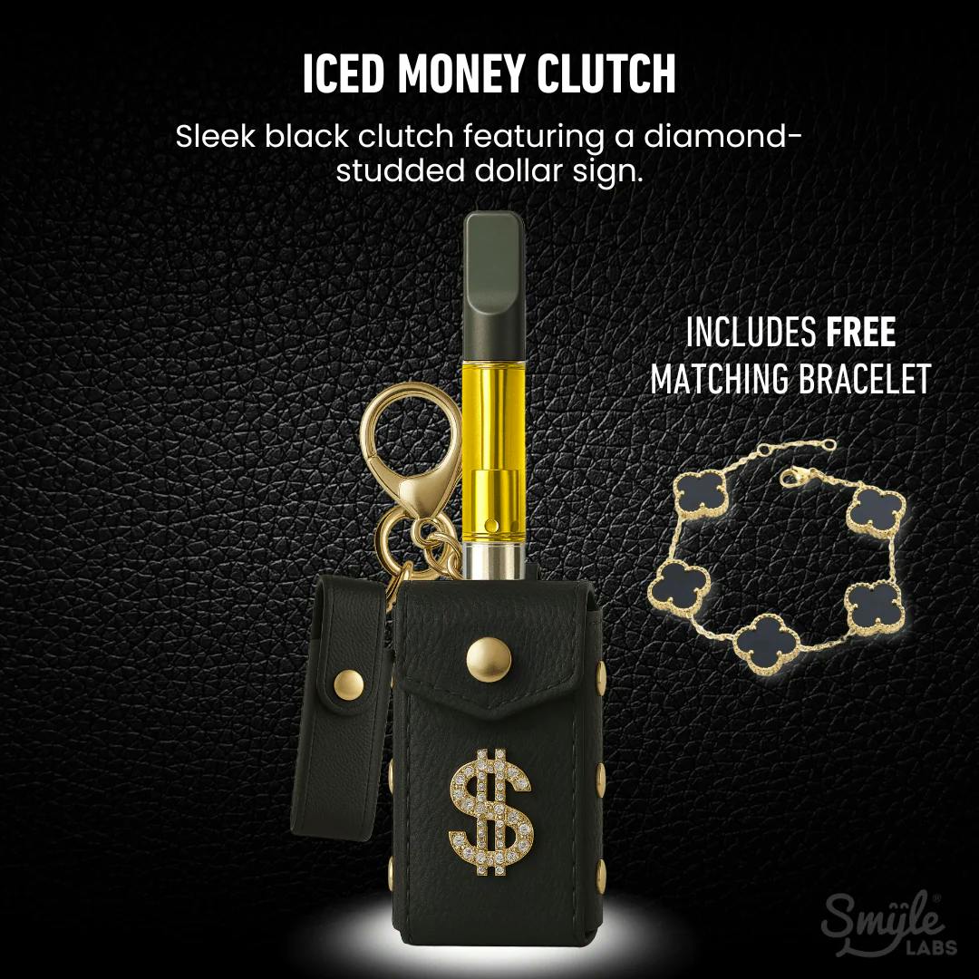 Smyle Labs Purse Pursejamin Iced Money Clutch 510 Cart Battery