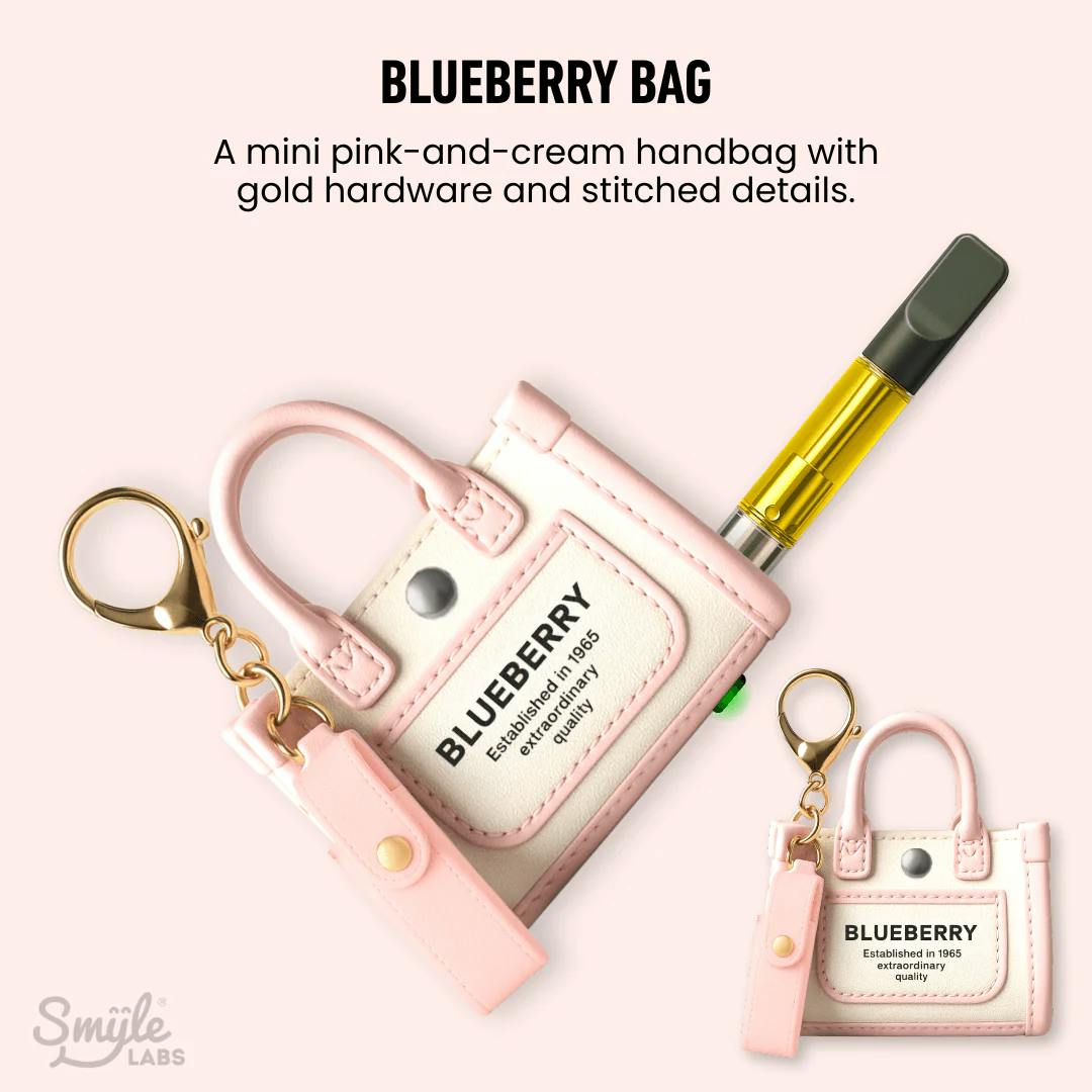 Smyle Labs Purse Pursejamin Blueberry Bag 510 Cart Battery