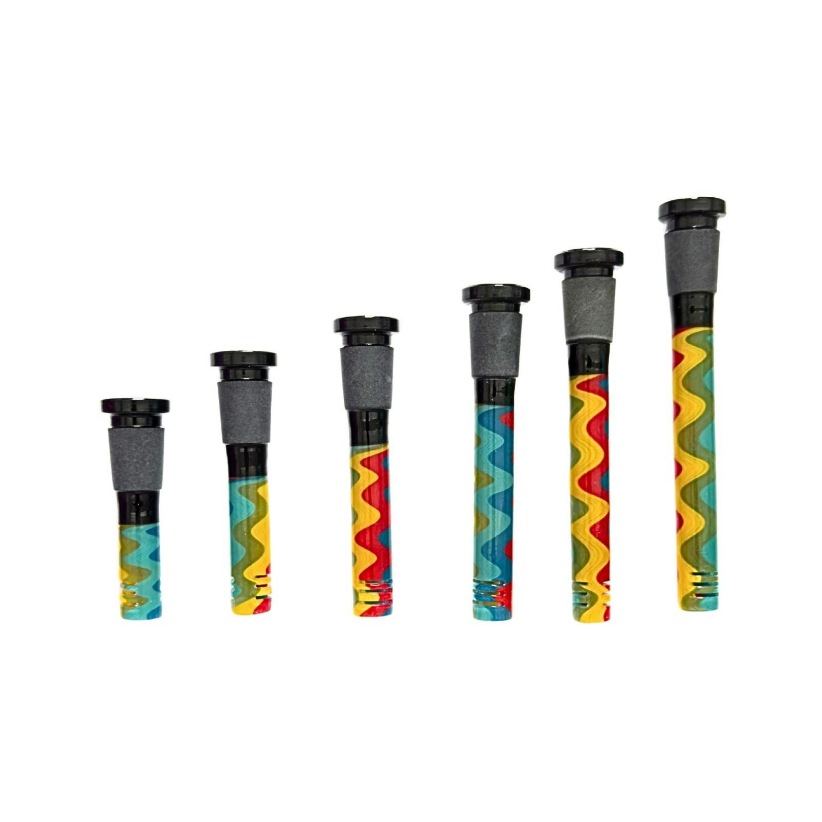 Glass Stem Karma Wavy Series Flush Mount
