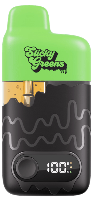 STICKY GREENS DRIPBAR Fiji Zour Apple Liquid Diamond AIO 0.95g