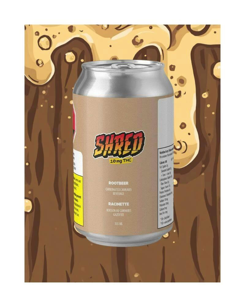 SHRED Rootbeer Beverage 355ml