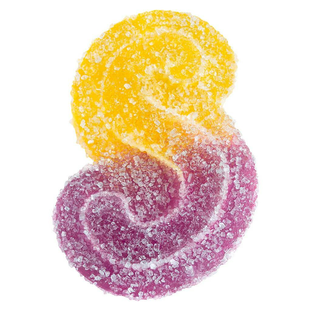 SPINACH SOURZ Peach Passionfruit Gummies 10x10mg