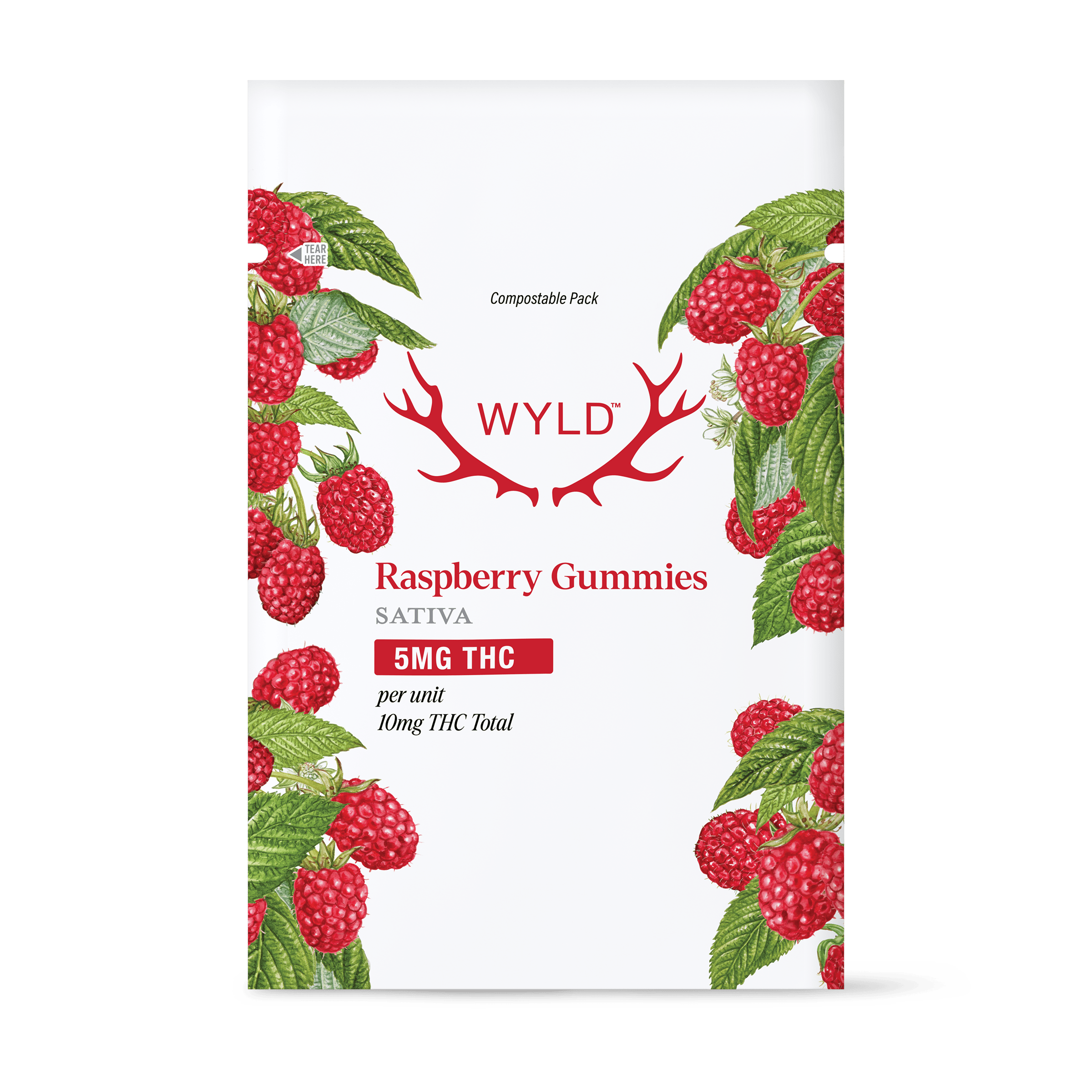 WYLD Raspberry Sativa 1x10mg