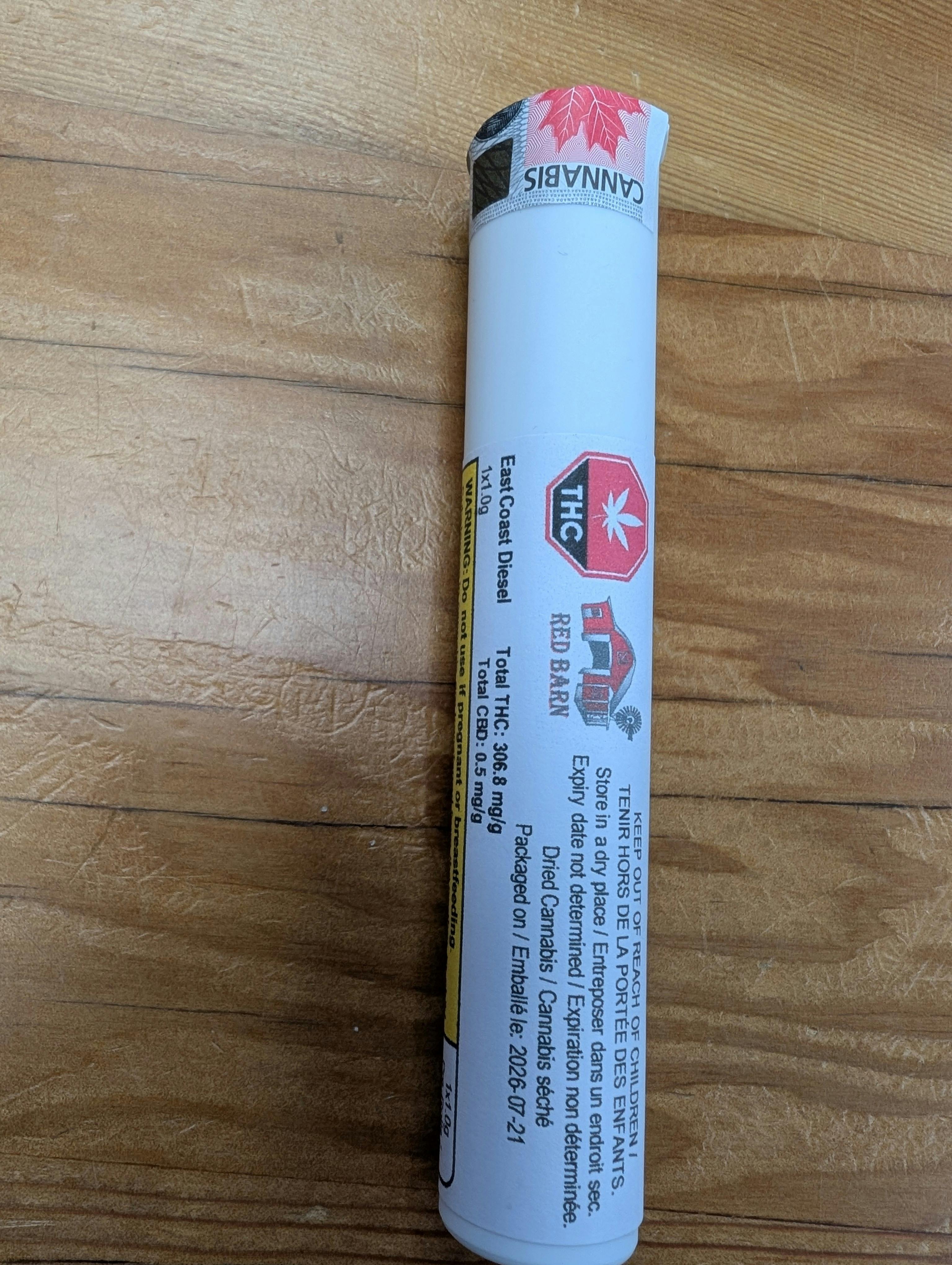RED BARN East Coast Diesel PR 1X1G