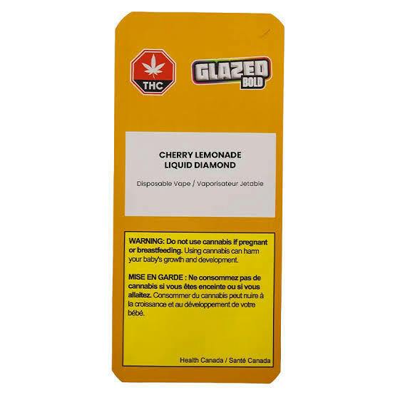 GLAZED BOLD Cherry Lemonade Liquid Diamonds 510