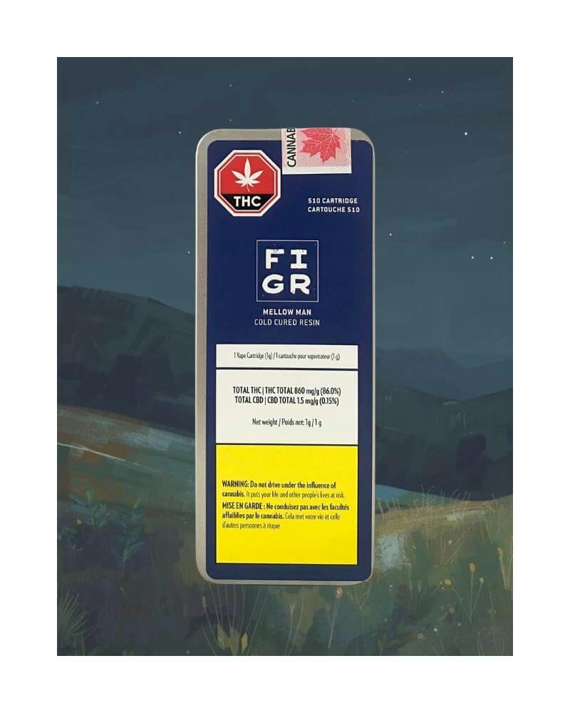 FIGR Mellow Man Cold Cure Resin 510 Cart 1g