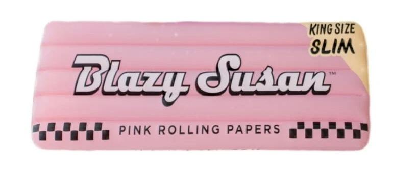 Blazy Susan Pink Inflatable Rolling Paper Pool Float