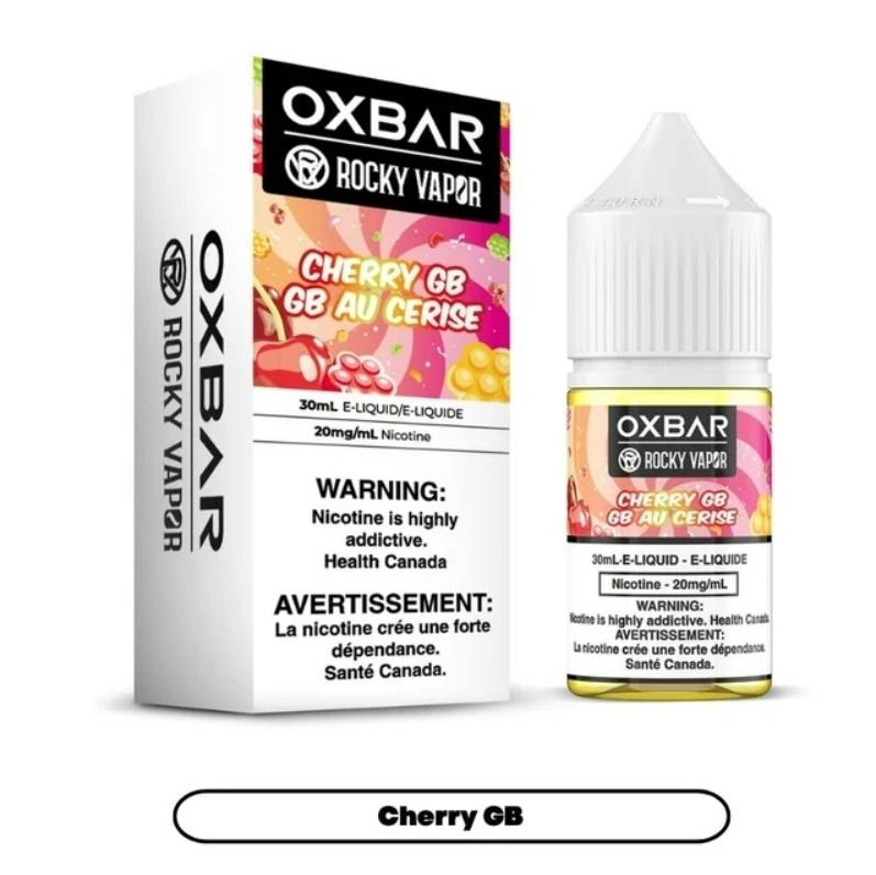Rocky Vapor Oxbar E-liquid 20MG 30ML Cherry GB