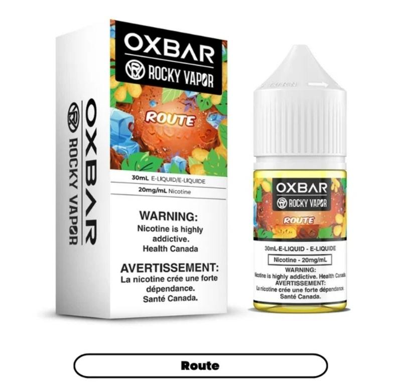 Rocky Vapor Oxbar E-liquids 20MG 30ML Route