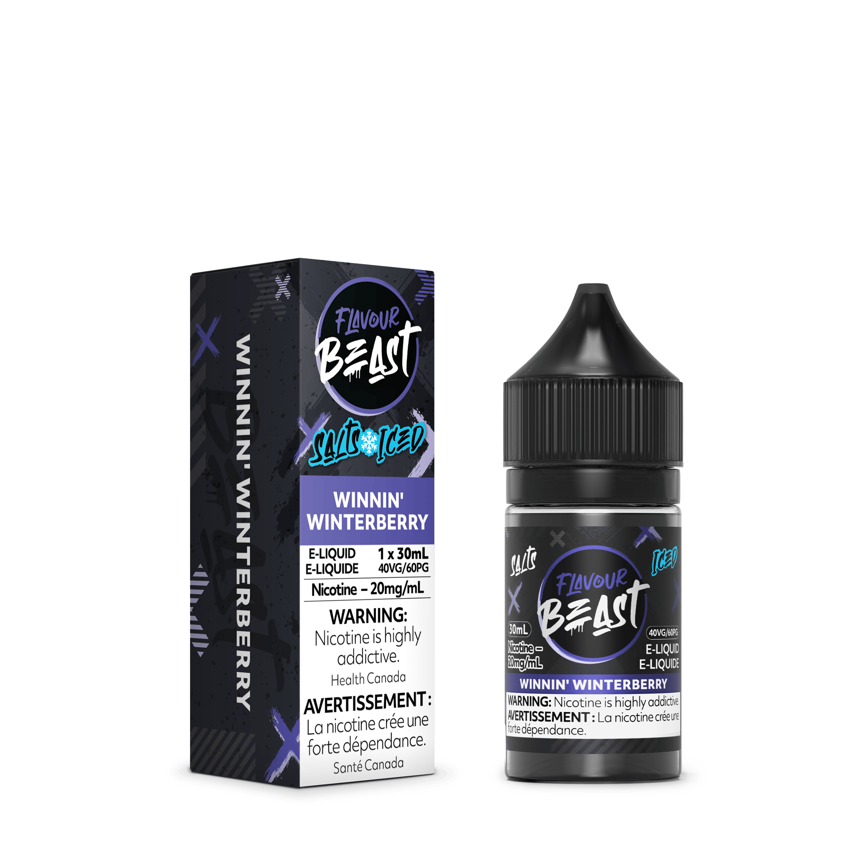 FLAVOUR BEAST (Salt Nic) Juice 30 ml - WINNIN' WINTER BERRY ICED