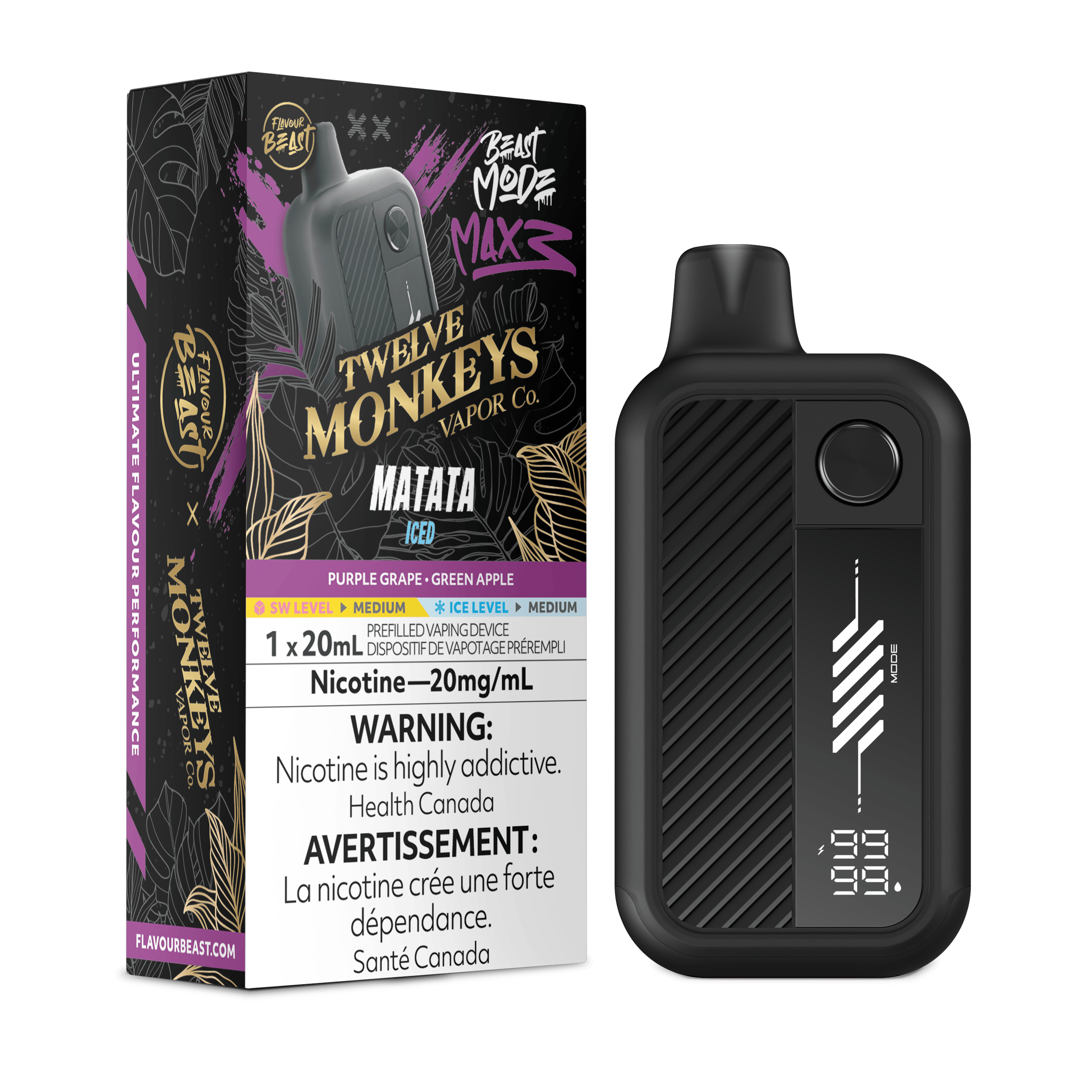 FLAVOUR BEAST Beast Mode Max 3 Disposable - MATATA ICED