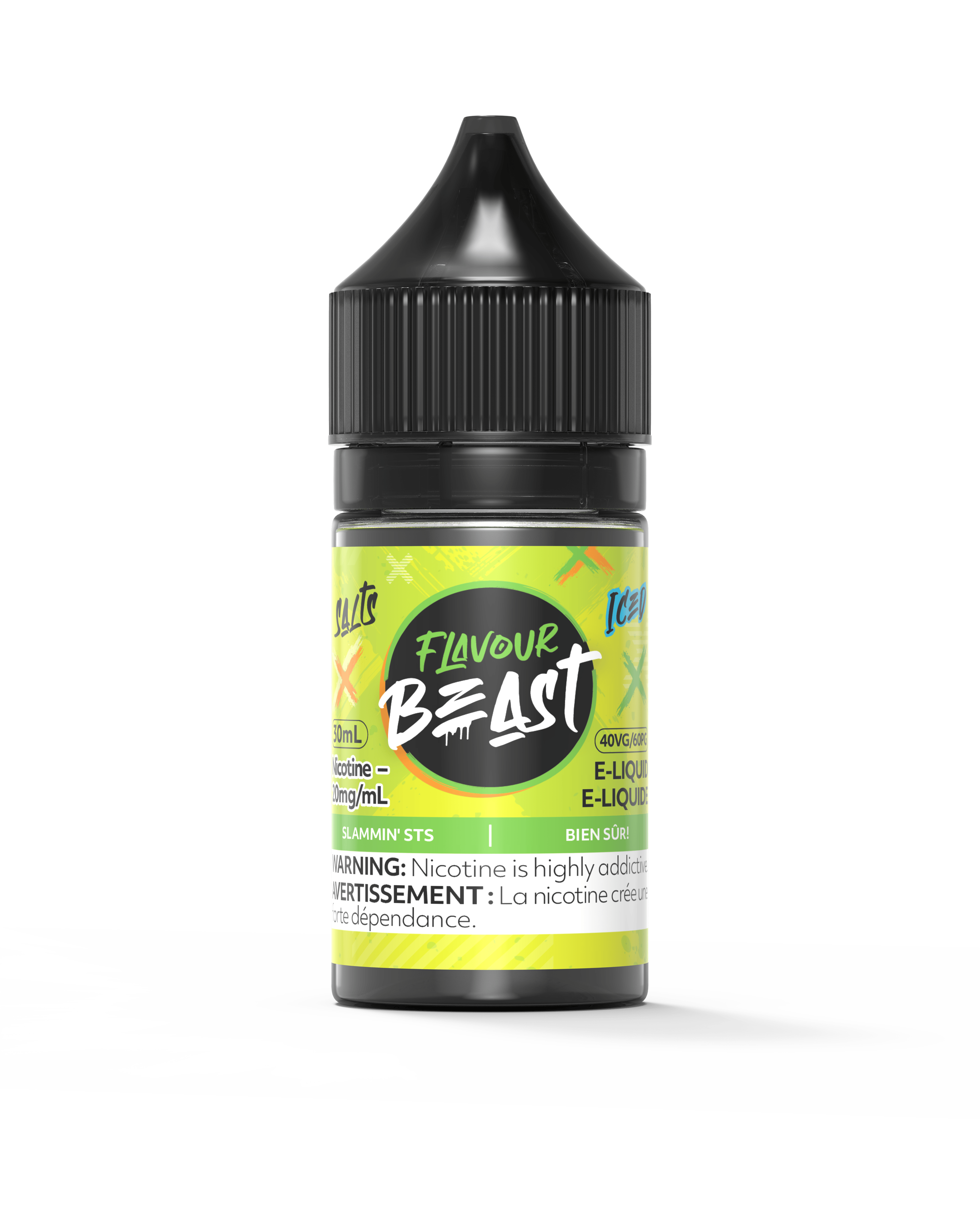 FLAVOUR BEAST (Salt Nic) Juice 30 ml - SLAMMIN' STS ICED