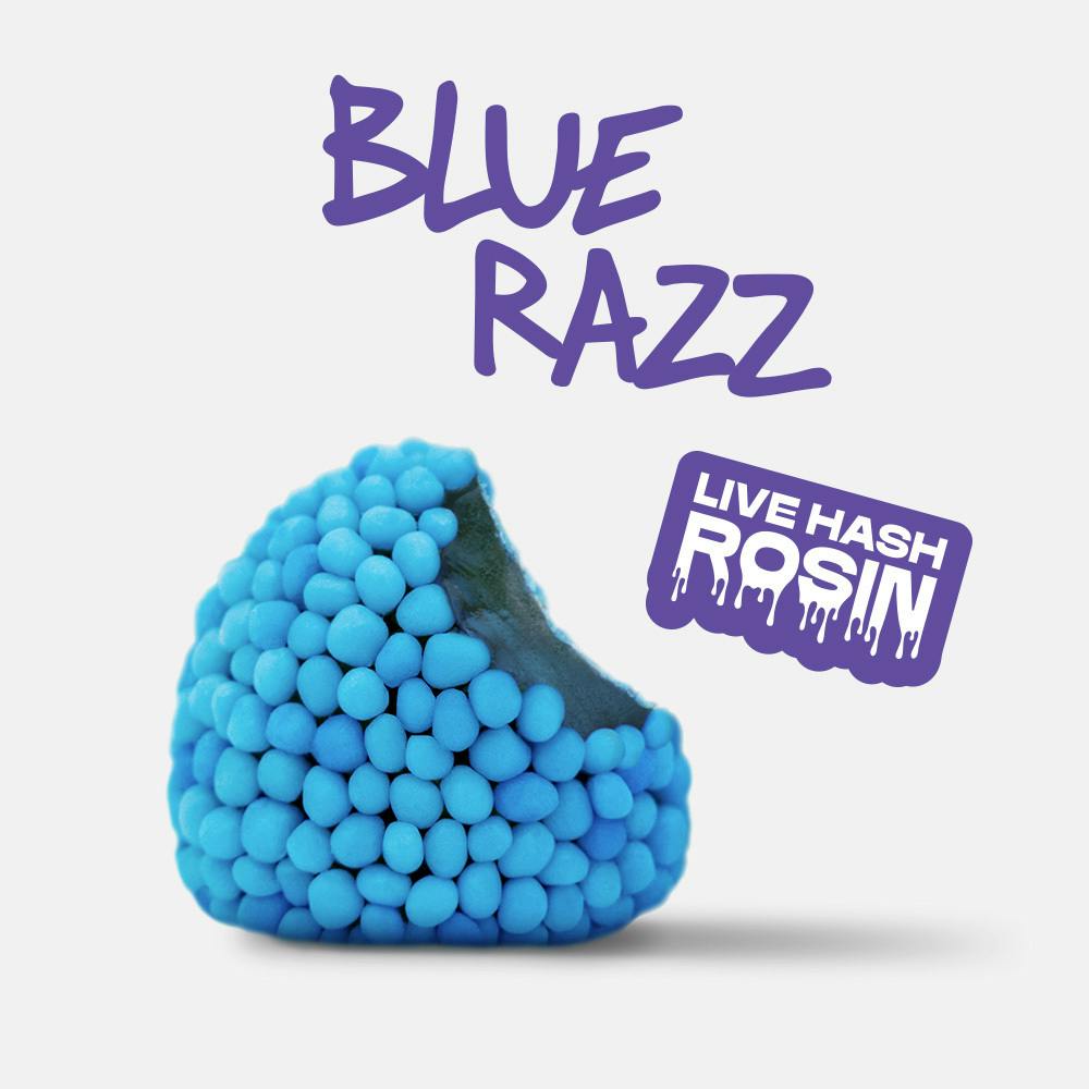 SUPER TOAST Blue Razz Rosin Bites 10x10mg