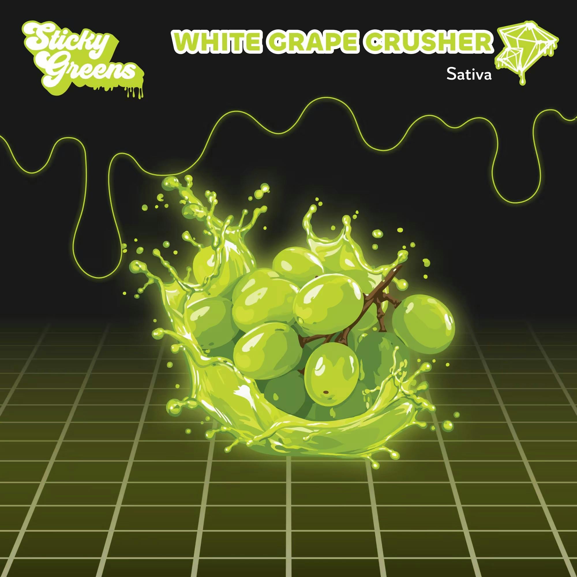 STICKY GREENS DRIP BAR White Grape Crusher AIO 0.95g