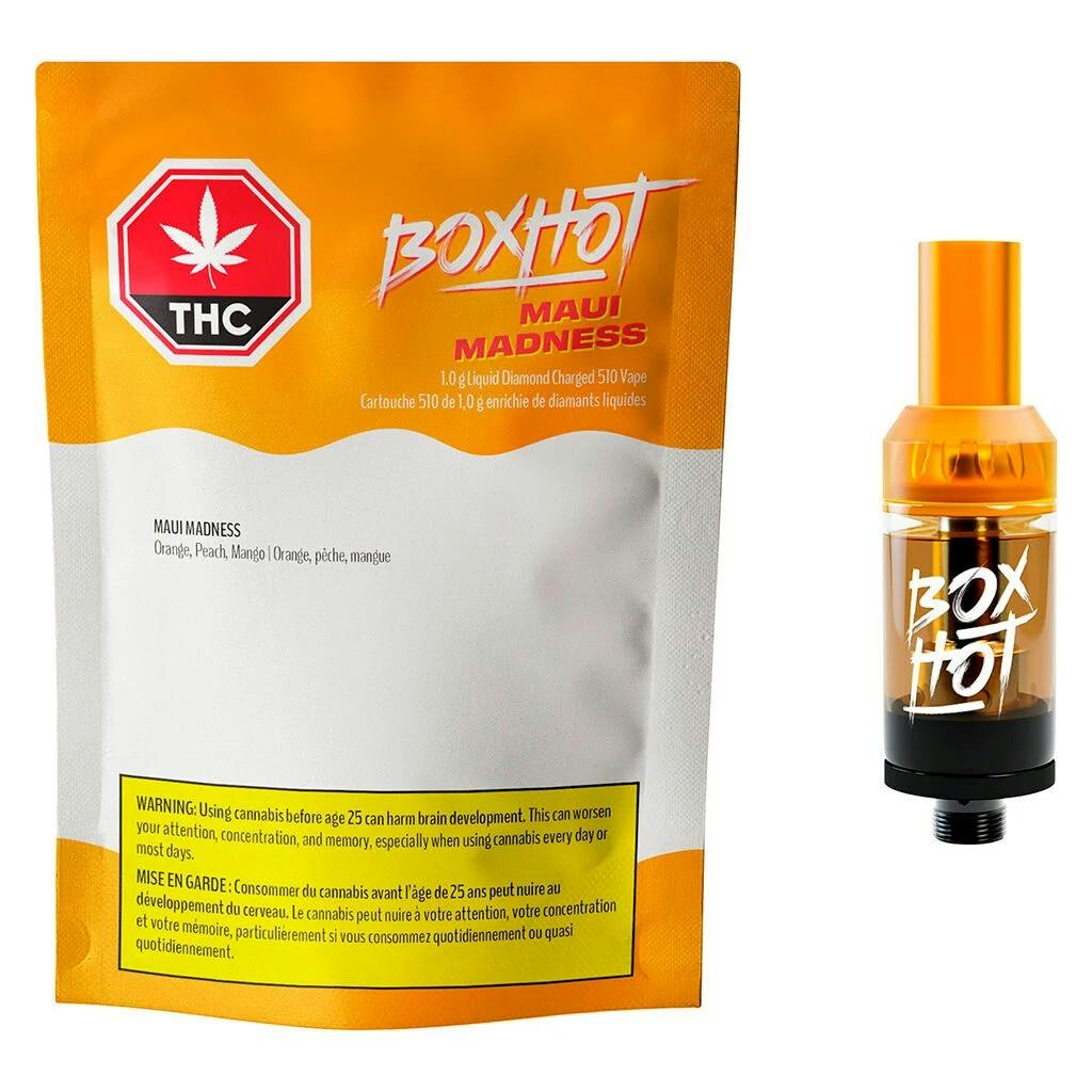 BOXHOT Maui Madness Liquid Diamonds 510 Cart 1g