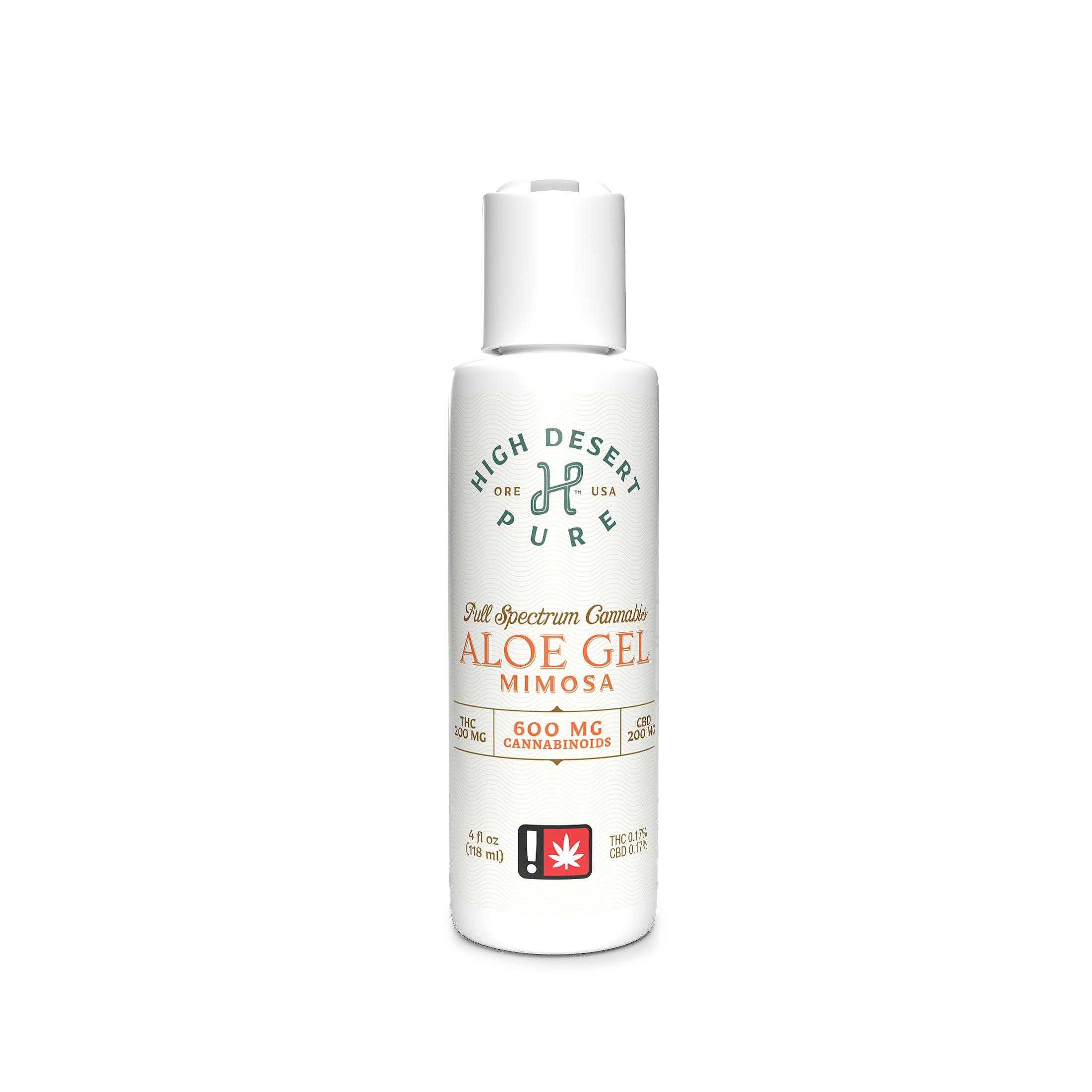 High Desert Pure - Mimosa Aloe Gel 1:1 THC/CBD - Topical - 300mg THC