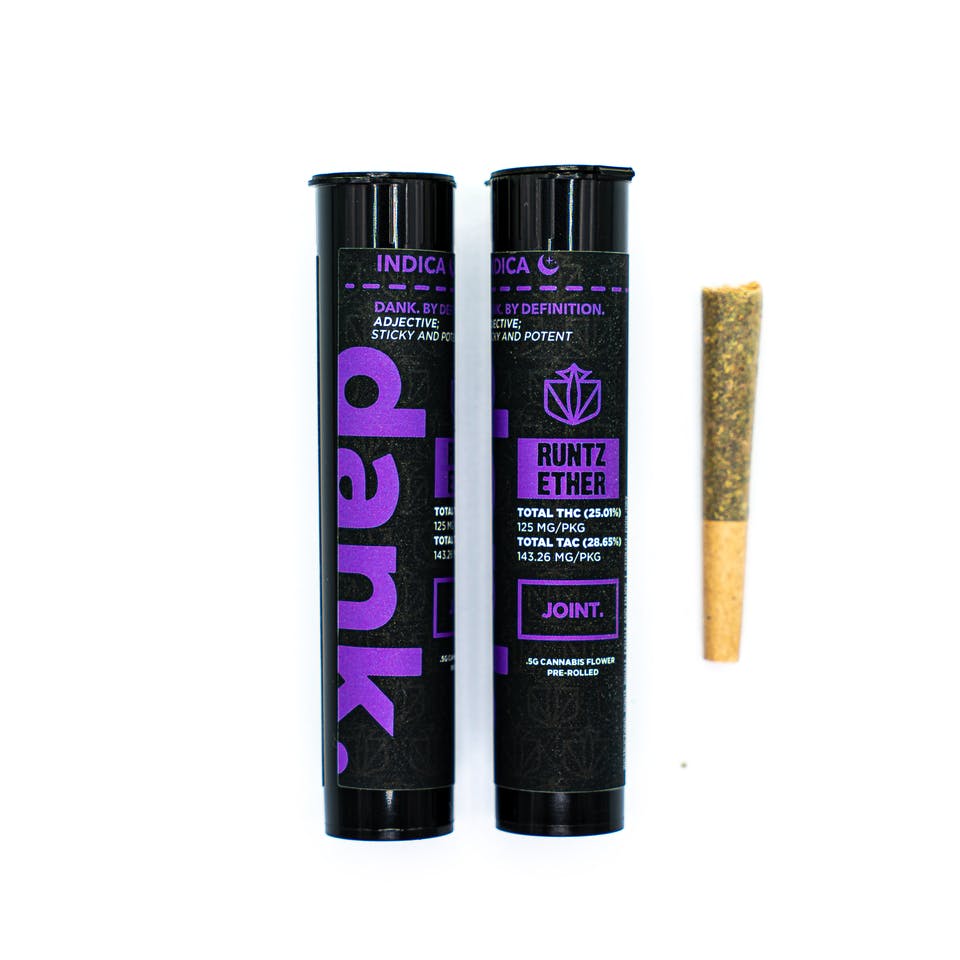 Dank - Pre Roll - Runtz Ether - 0.5g
