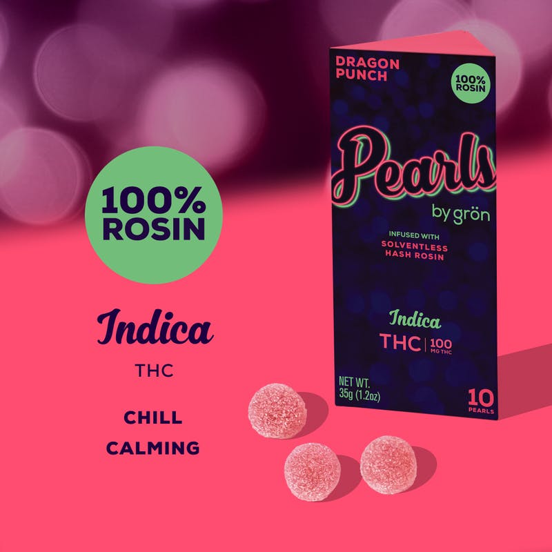Dragon Punch Pearls Rosin - THC - Indica
