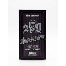 Kings & Queens - Distillate Vape - 1g - Disposable Master Kush
