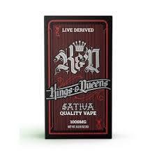 Kings & Queens - Distillate Vape - 1g - Disposable Durban Poison