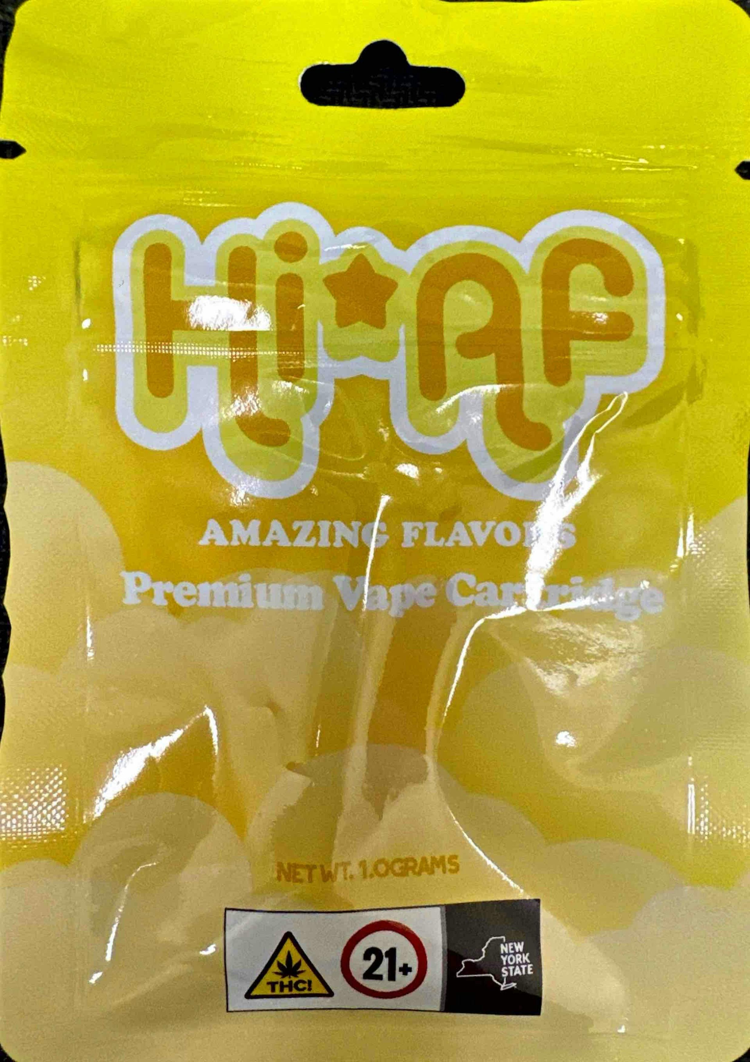 Hi*AF - Distillate Vape - 1g - Cartridge Banana Split at Thrive Syracuse Cannabis Dispensary