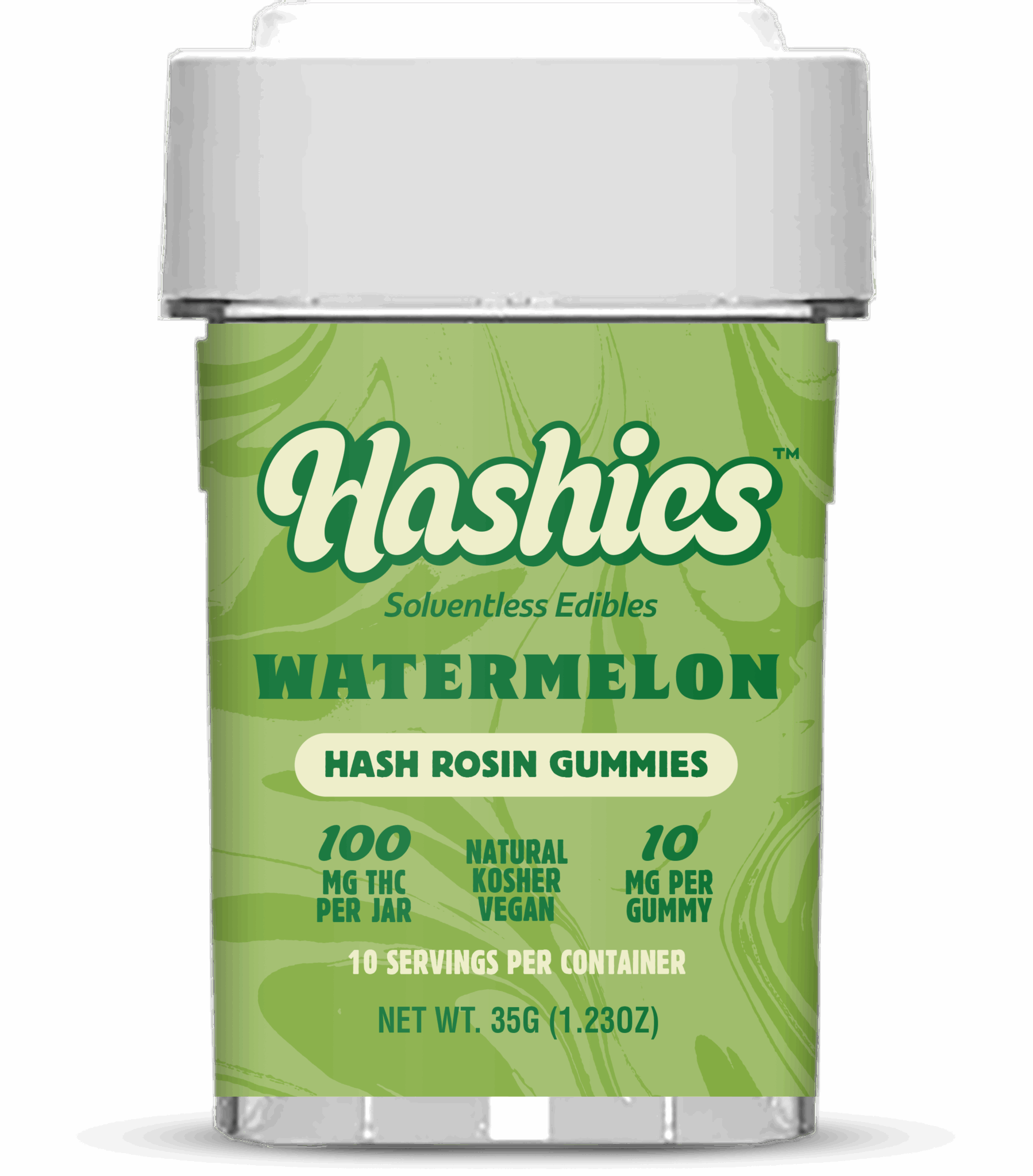 Hashies Watermelon 100MG 10-Pack