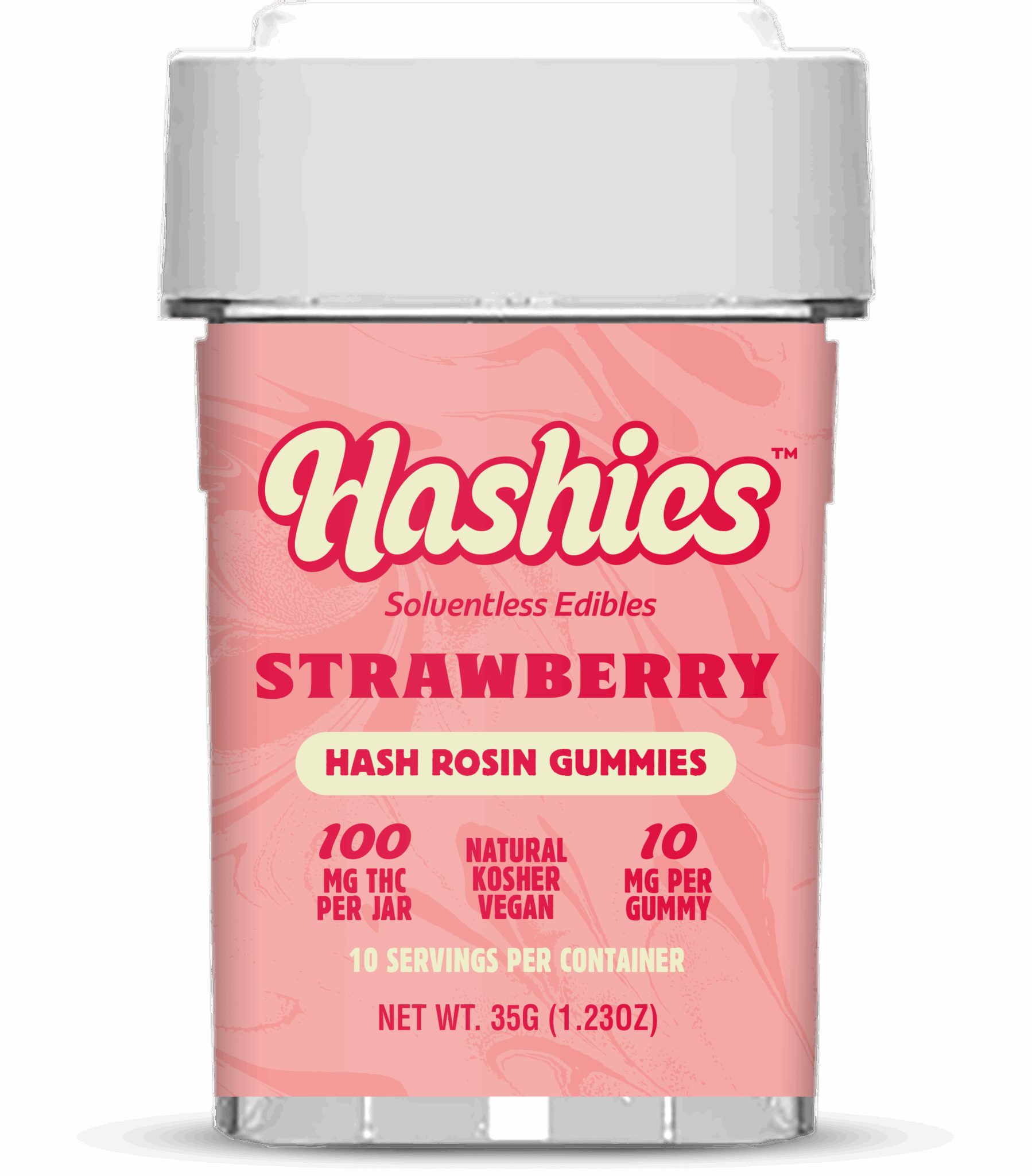 Hashies Strawberry 100MG 10-Pack