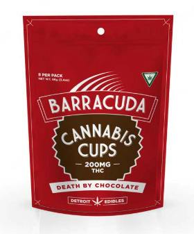 Barracuda Cups - Death by Chocolate - 200mg Chocolate Cup