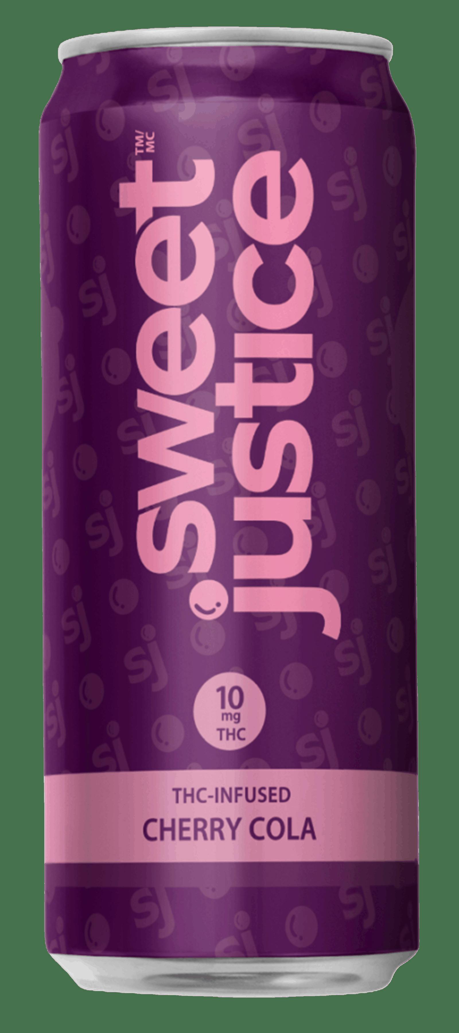 Sweet Justice - Cherry Cola - 10mg 12oz Beverage at Nirvana Cannabis - Kalamazoo
