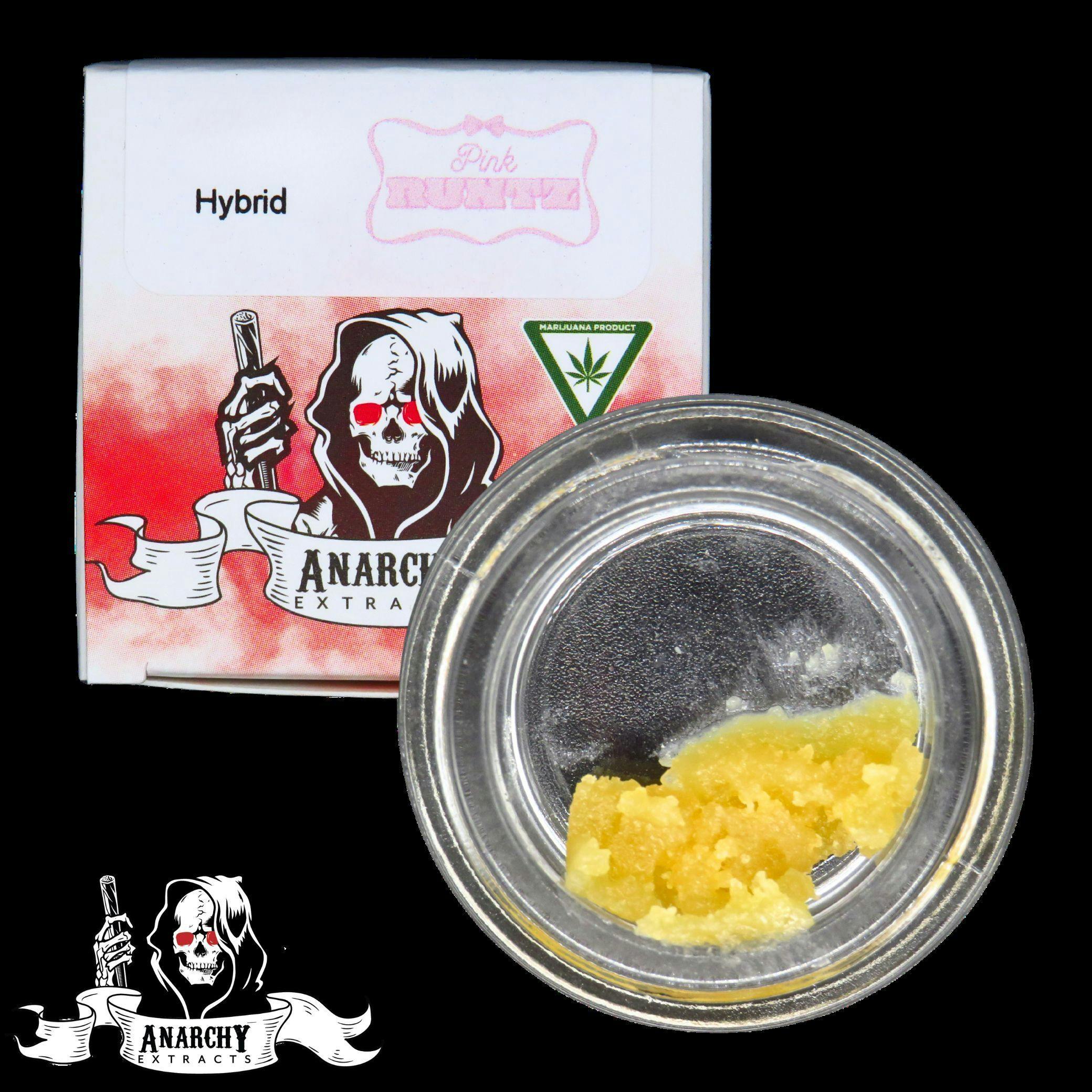 Anarchy - Pink Runtz - 1g Sugar at Nirvana Cannabis - Kalamazoo