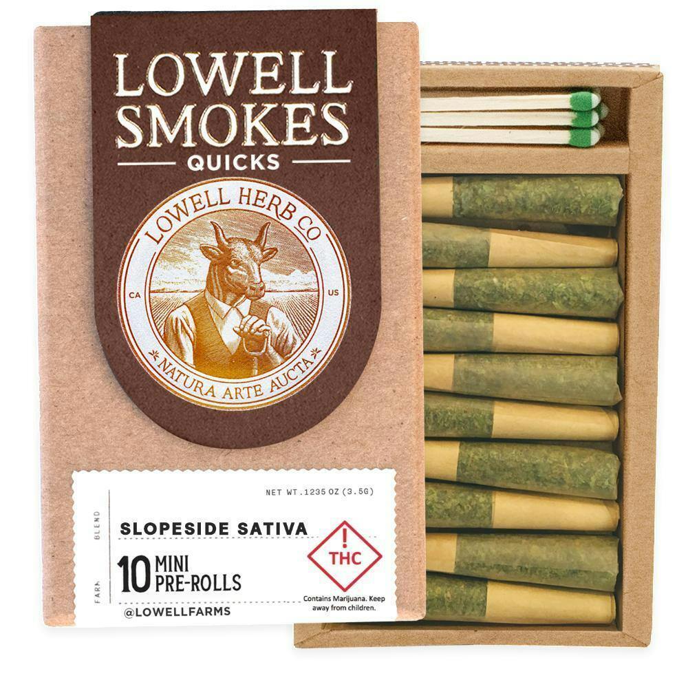 Slopeside Sativa [.35g each / 3.5g total]