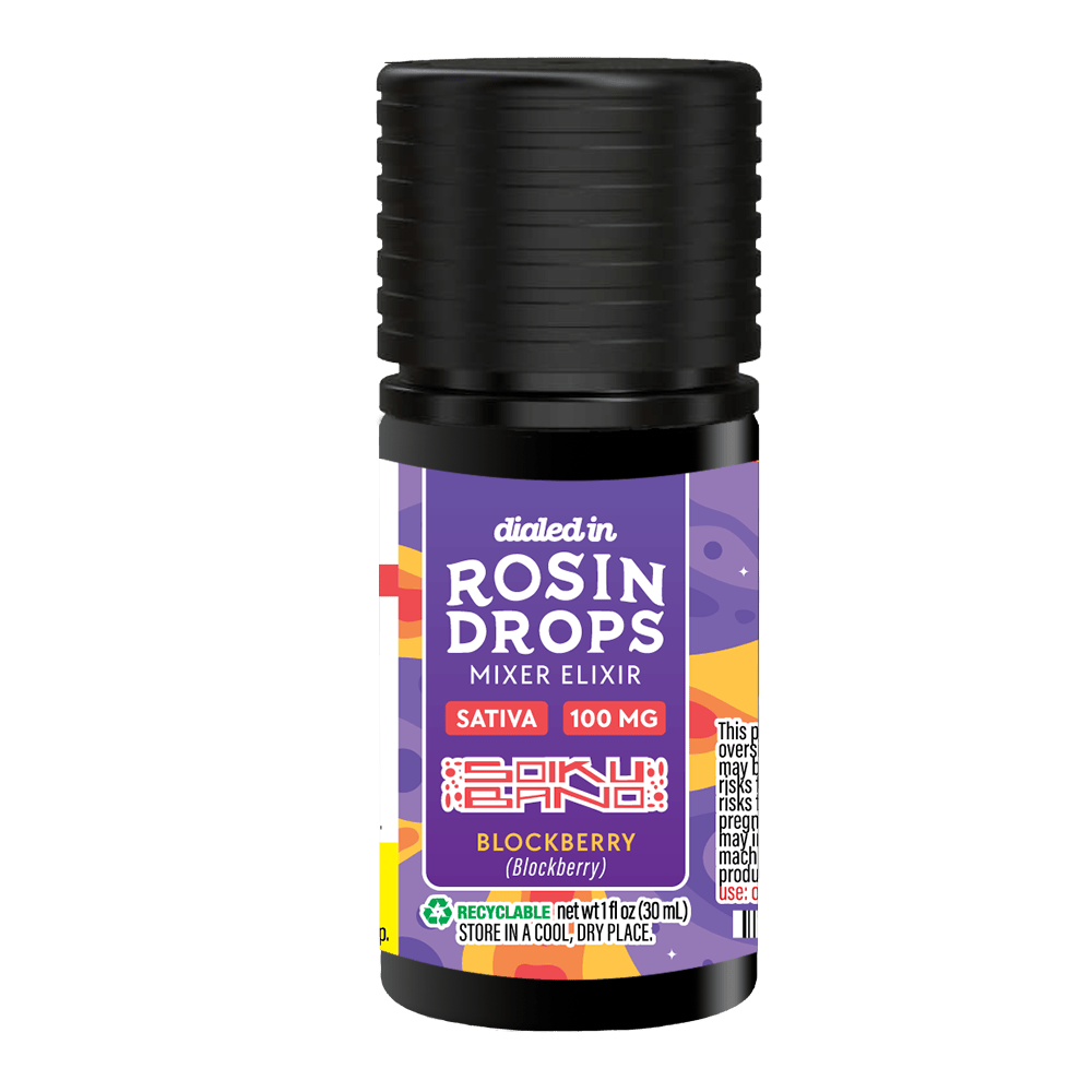 100mg - Blockberry - Rosin Drops