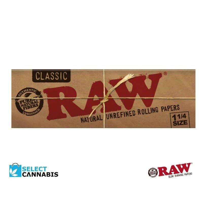 Raw | 1 1/4" Classic Rolling Papers