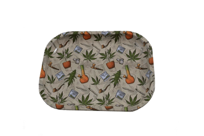 Metal Rolling Tray - Variety Pattern - Small