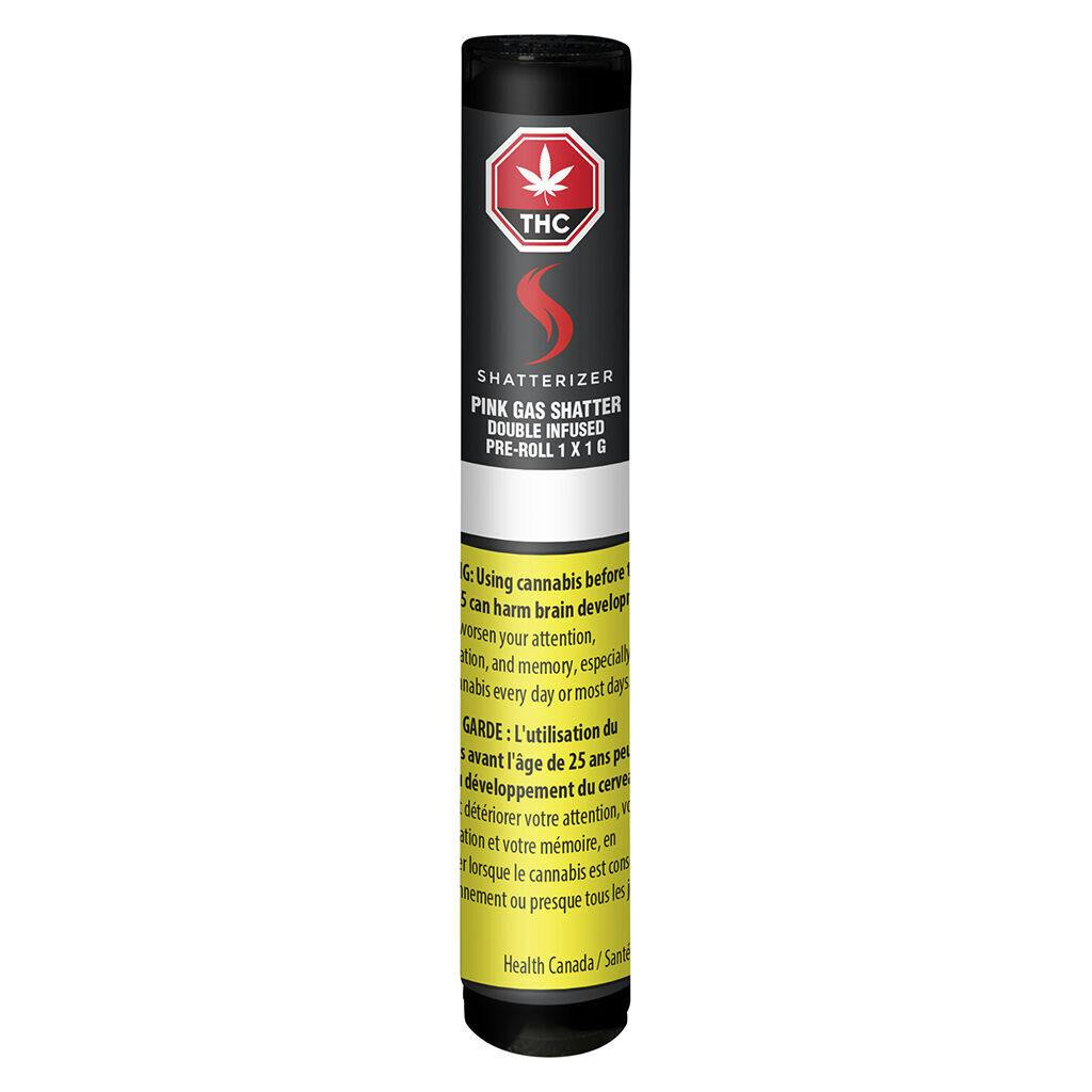 Pink Gas Shatter Double Infused Pre-Roll - 1x1g