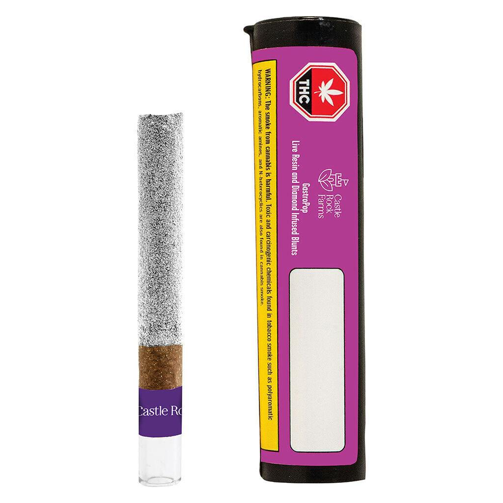 GastroPop Live Resin and Diamond Infused Blunt - 1x1g
