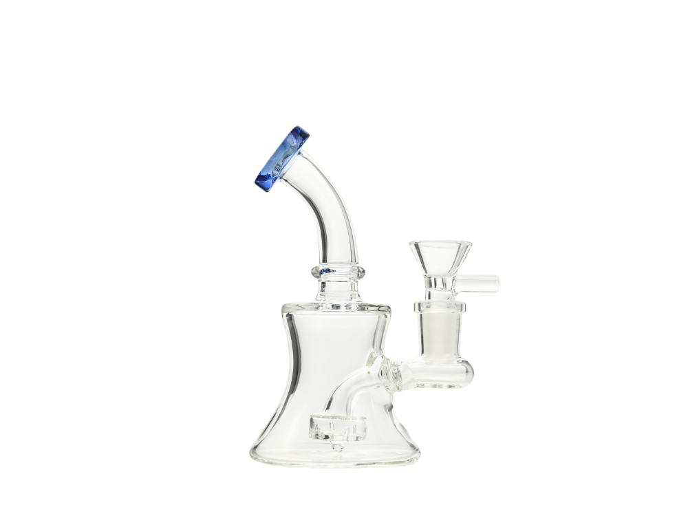 Dab Rig - Hourglass w/ Ring Percolator - 6"