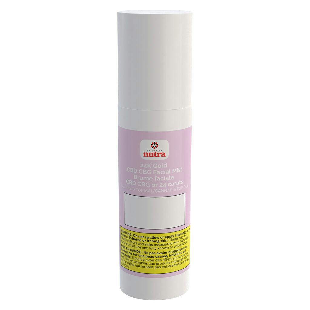 24K Gold CBD:CBG Facial Mist - 60ml
