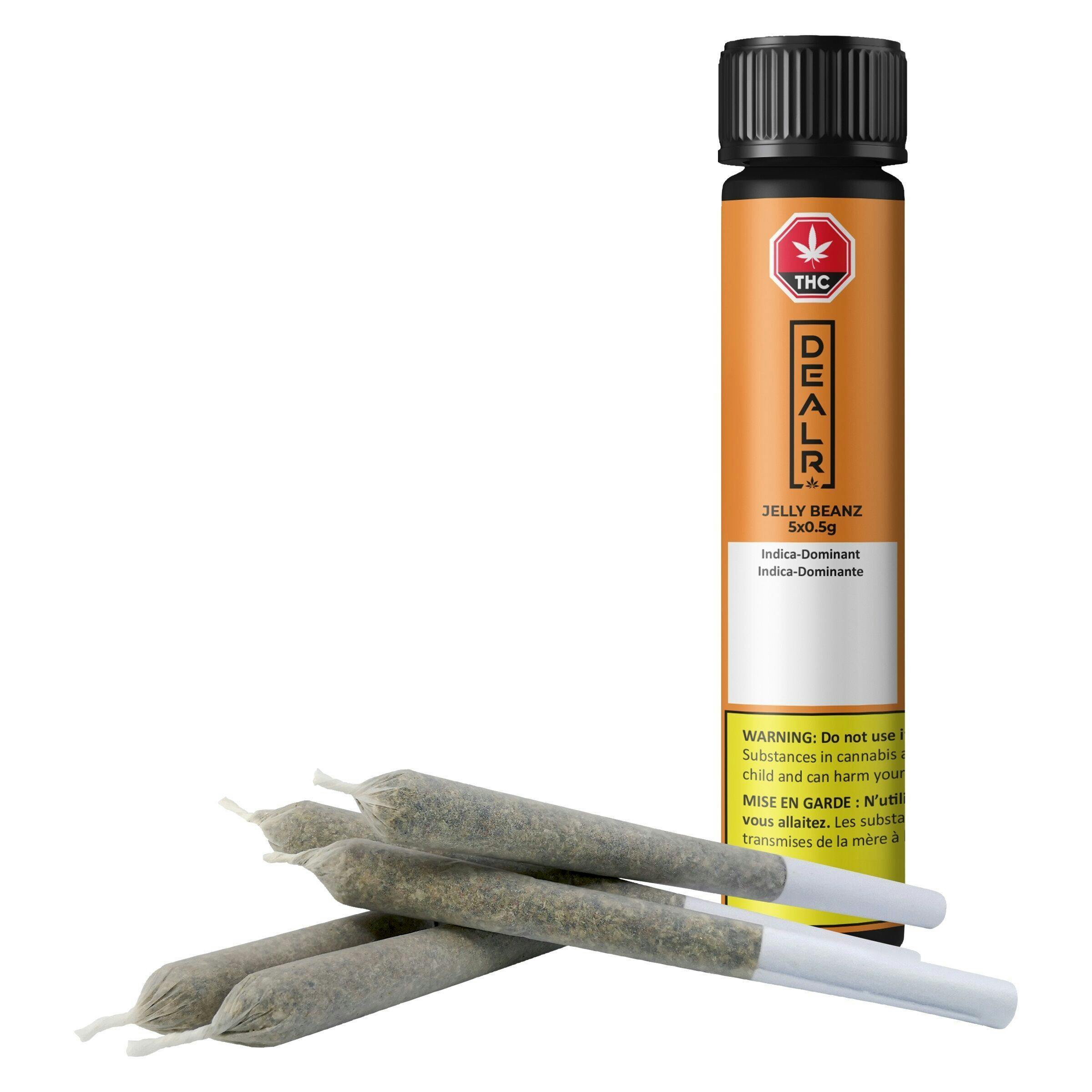 Jelly Beanz Pre-Rolls - 5x0.5g