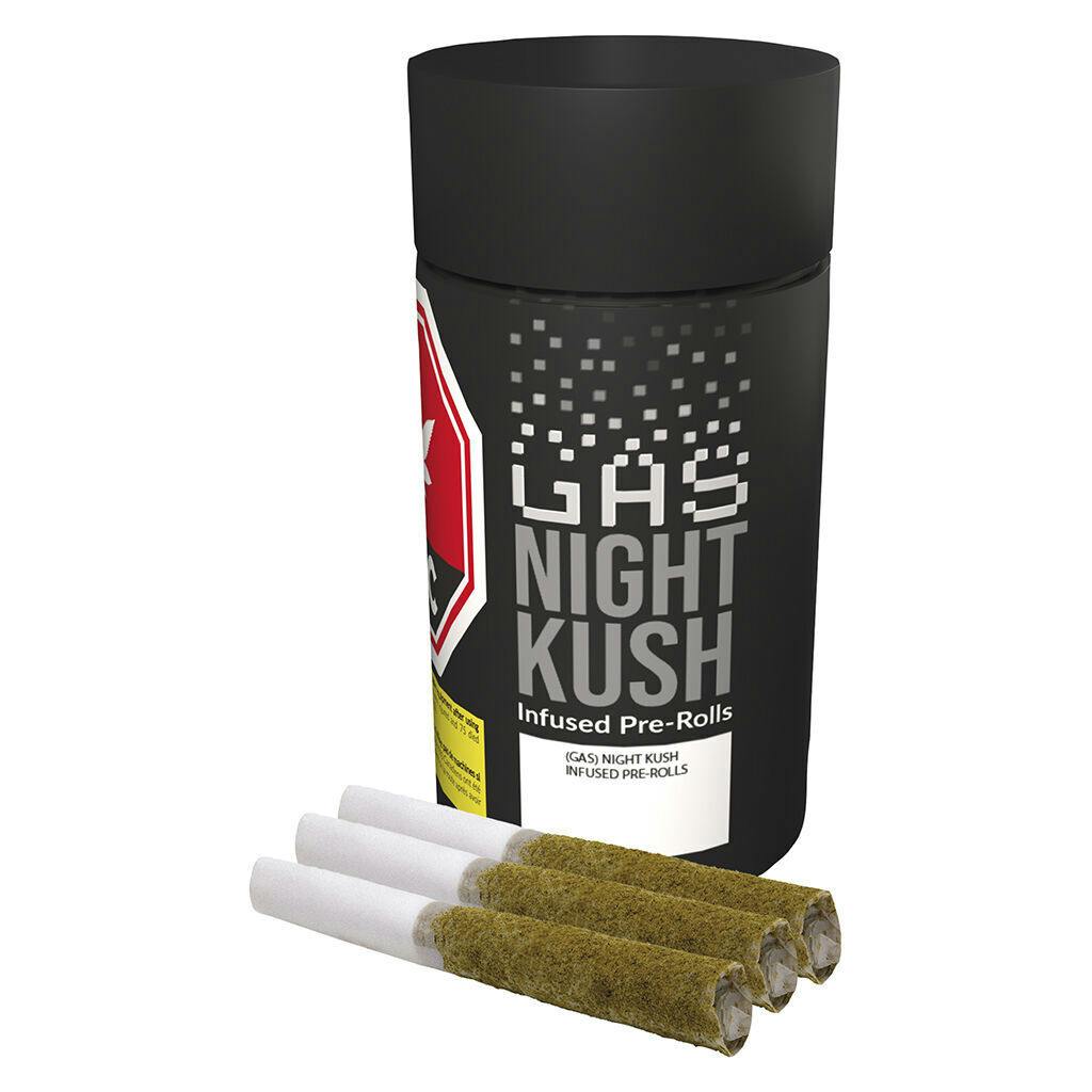 Night Kush Infused Pre-Rolls - 3x0.5g