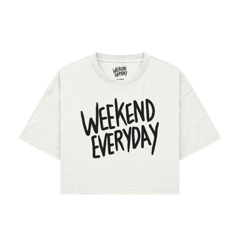 Everyday Crop Tee - M
