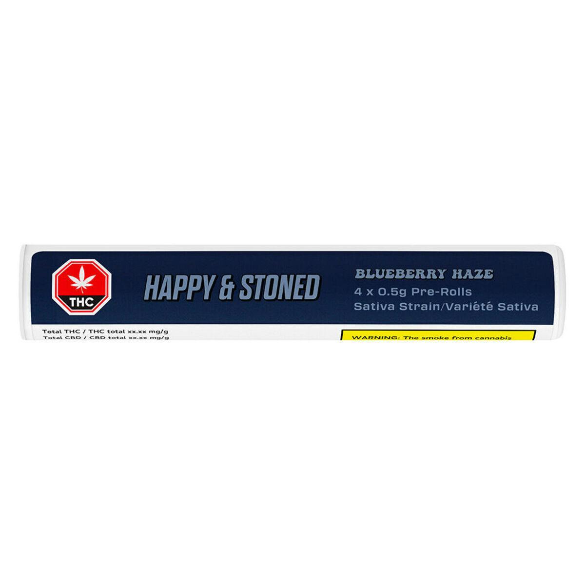 Blueberry Haze Pre-Rolls - 4x0.5g