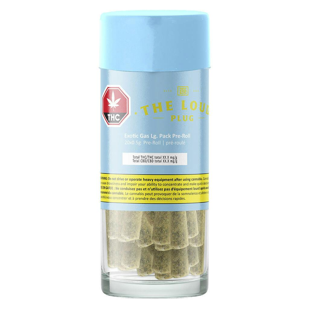 Exotic Gas Lg. Pack Pre-Rolls - 20x0.5g