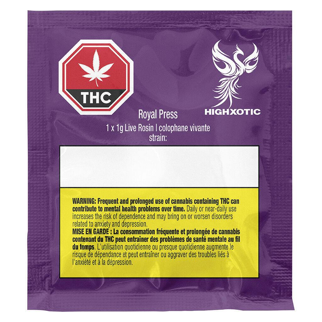 Royal Press Live Rosin - 1g